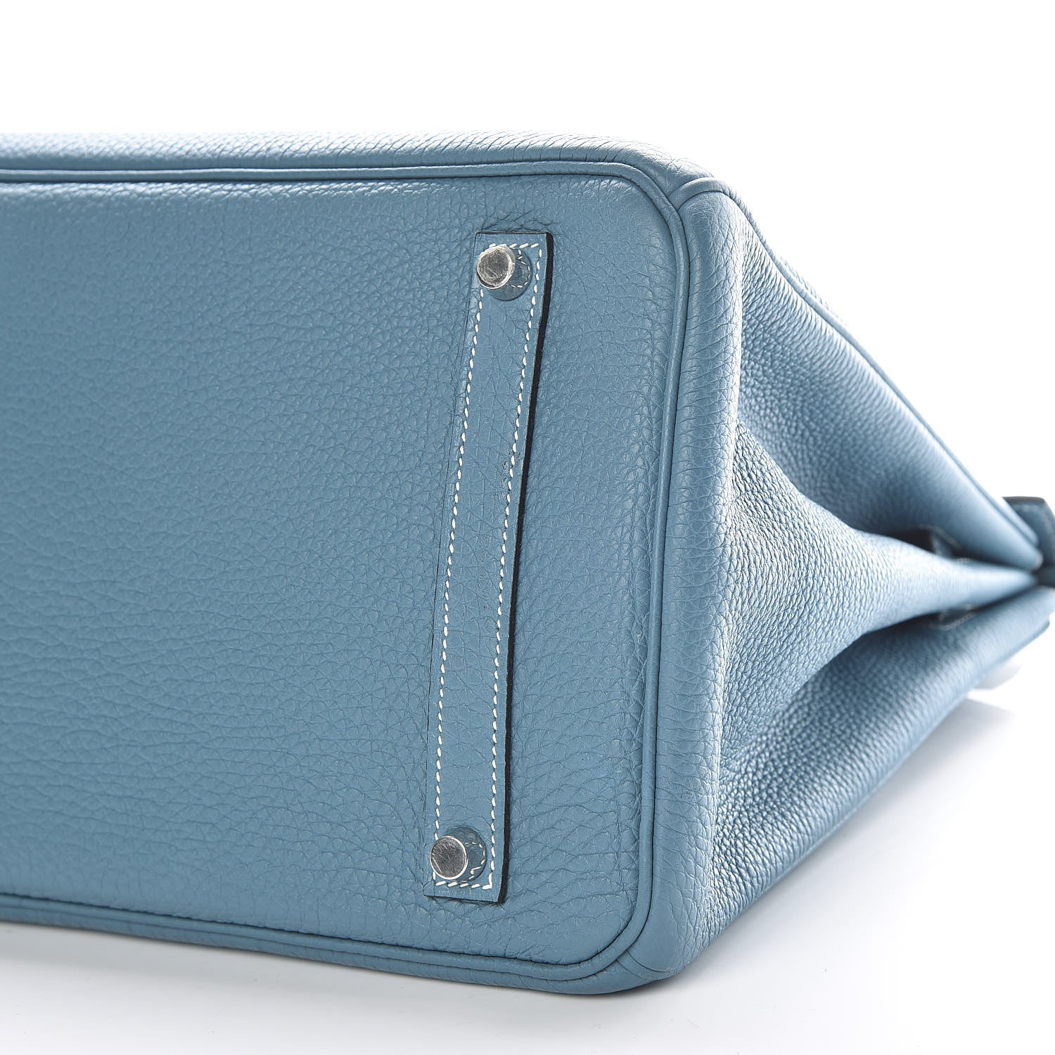 Hermes Togo Birkin 35 Blue Jean 7 of 13