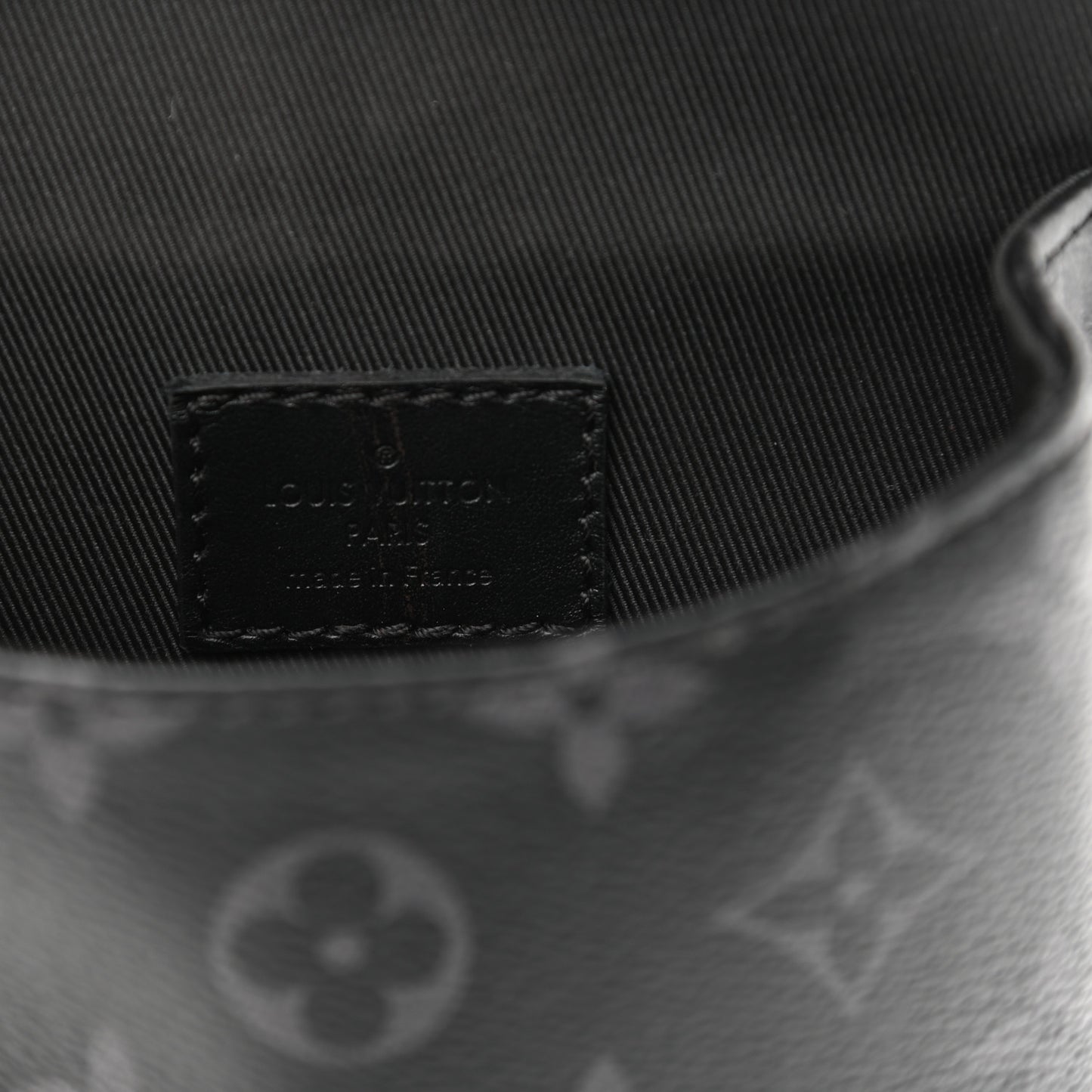 Monogram Eclipse Saumur Slingbag Black