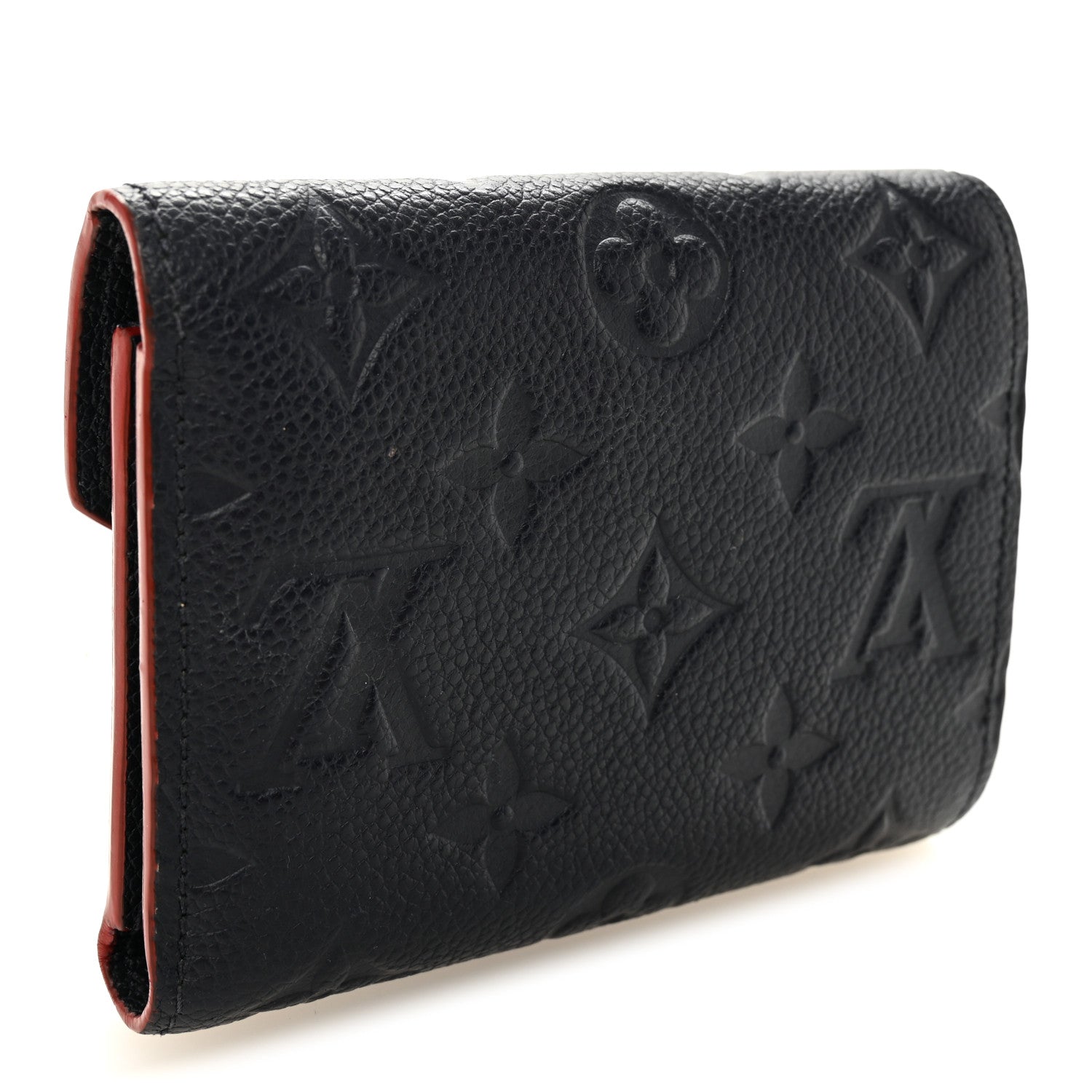 Louis Vuitton Empreinte Victorine Wallet Marine Rouge 3 of 7
