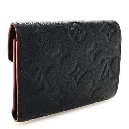 Louis Vuitton Empreinte Victorine Wallet Marine Rouge 3 of 7