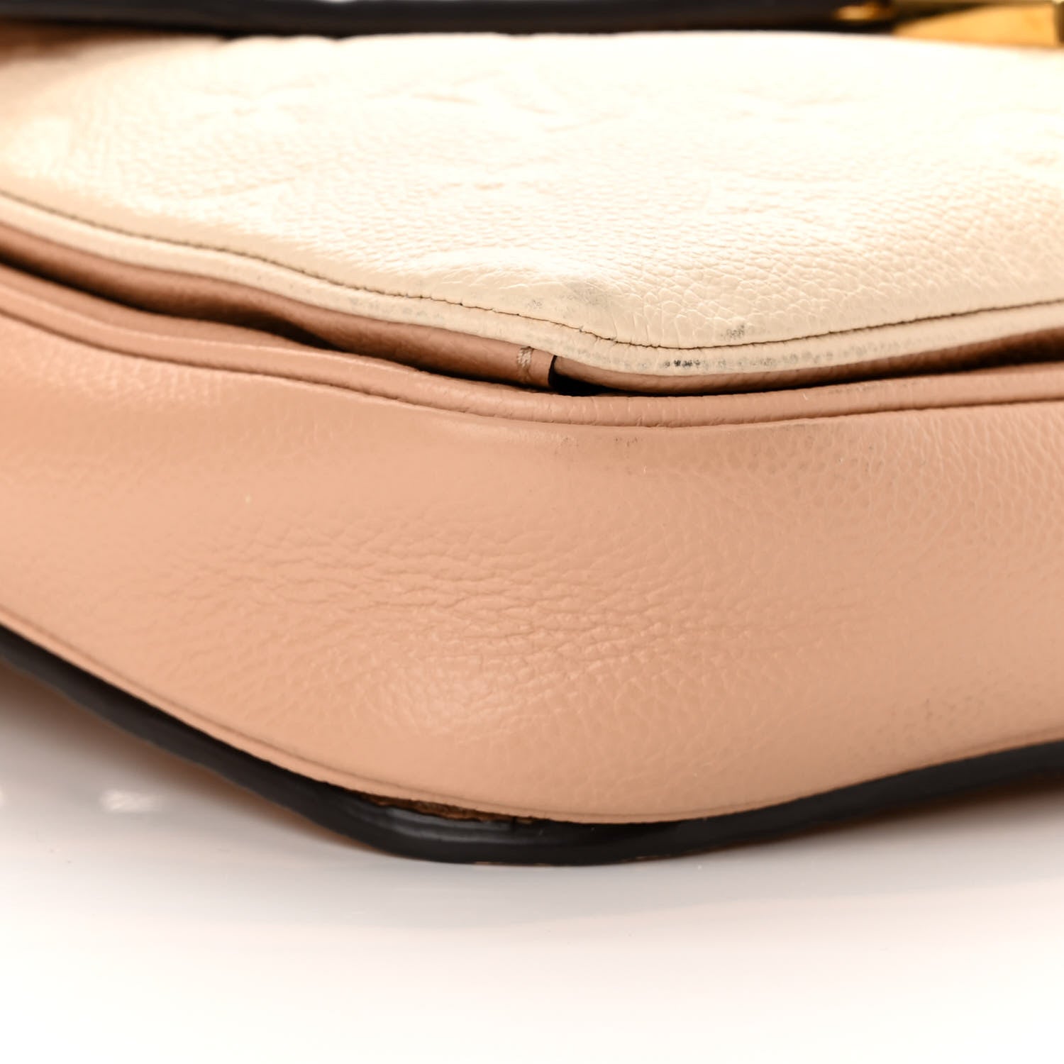 Louis Vuitton Empreinte Pochette Metis Beige Rose Creme 9 of 21