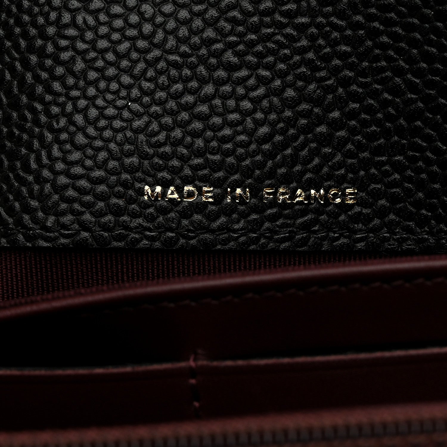 Chanel Caviar Quilted Large Gusset Flap Wallet Black 6 of 9