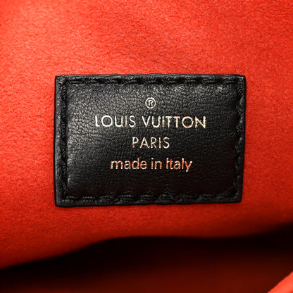 Louis Vuitton Lambskin Embossed Monogram Coussin BB Black Black 8 of 13