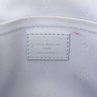 Louis Vuitton Calfskin Bubblegram Alma BB Ice Blue 5 of 11