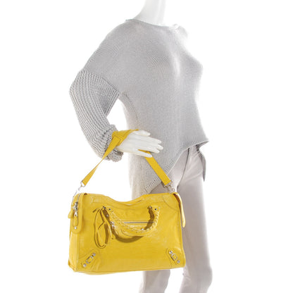 Balenciaga Agneau Giant 12 Silver Hardware City Curry 2 of 14