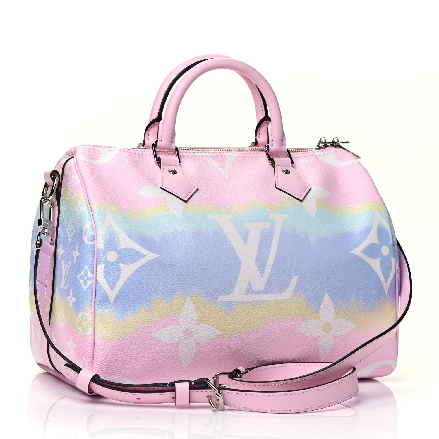 Louis Vuitton Monogram Escale Speedy Bandouliere 30 Pastel 2 of 4