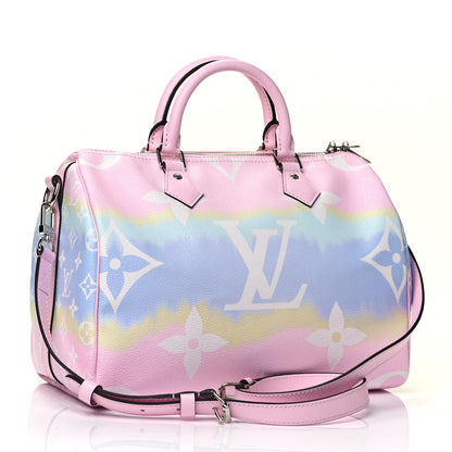 Louis Vuitton Monogram Escale Speedy Bandouliere 30 Pastel 2 of 4