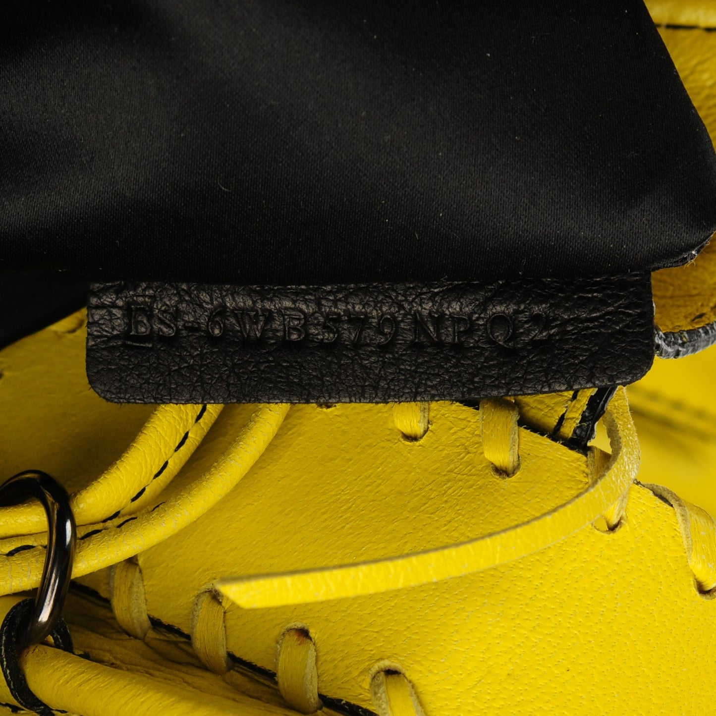 Lambskin Fringe Tote Yellow