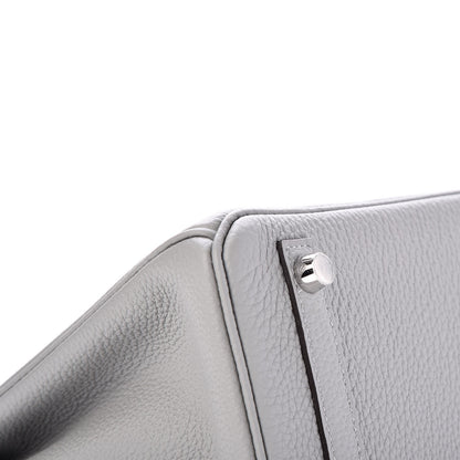 Hermes Togo Birkin 25 Gris Mouette 6 of 35