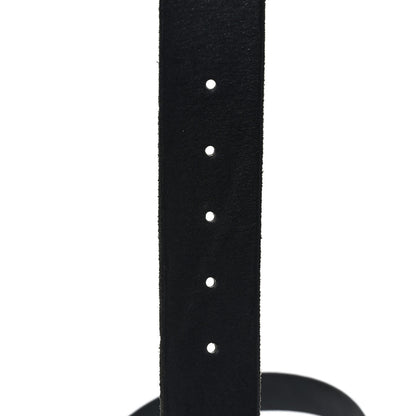Gucci Calfskin Brass Feline Buckle Belt 100 40 Black 4 of 5