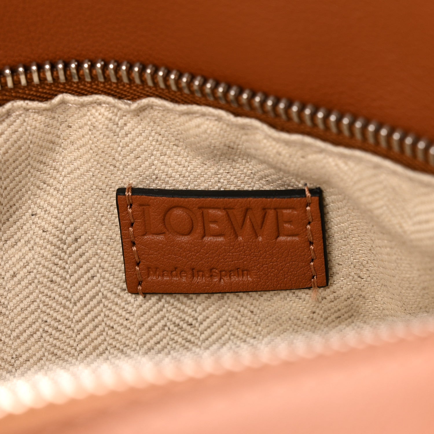 Loewe Calfskin Small Puzzle Bag Tan 7 of 10