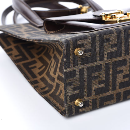 Fendi Zucca Pocket Tote Tobacco 9 of 11