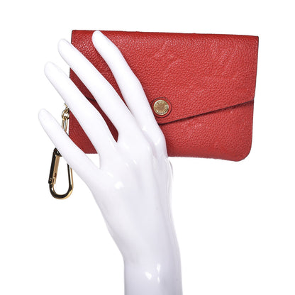 Louis Vuitton Empreinte Key Pouch Cherry 2 of 9