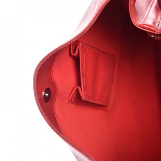 Louis Vuitton Epi Mandara MM Rouge 9 of 18