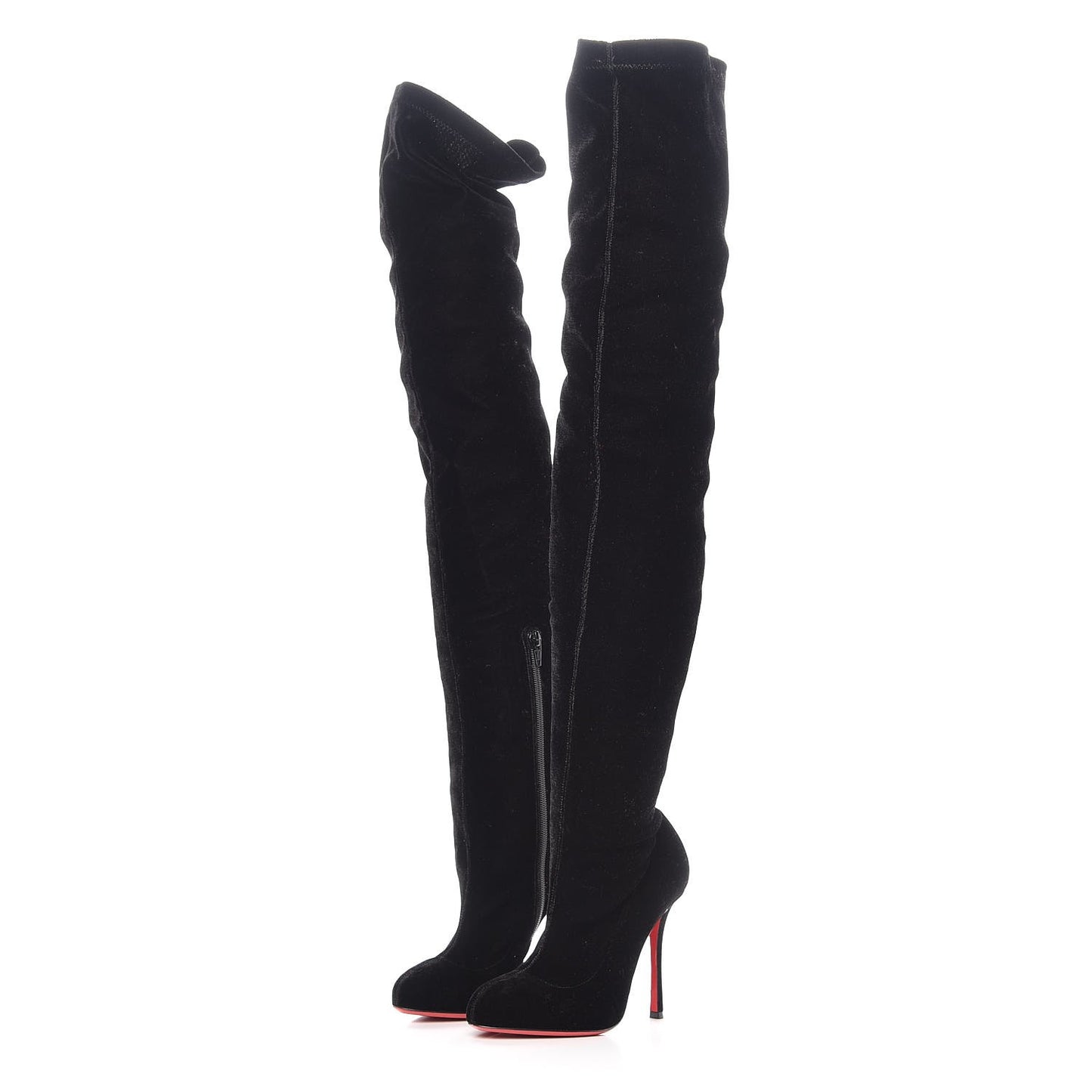 Velvet Classe 100 Stretch Over The Knee Boots 38 Black