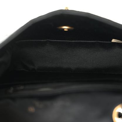 Chanel Satin Quilted Mini Square Flap Black 5 of 16
