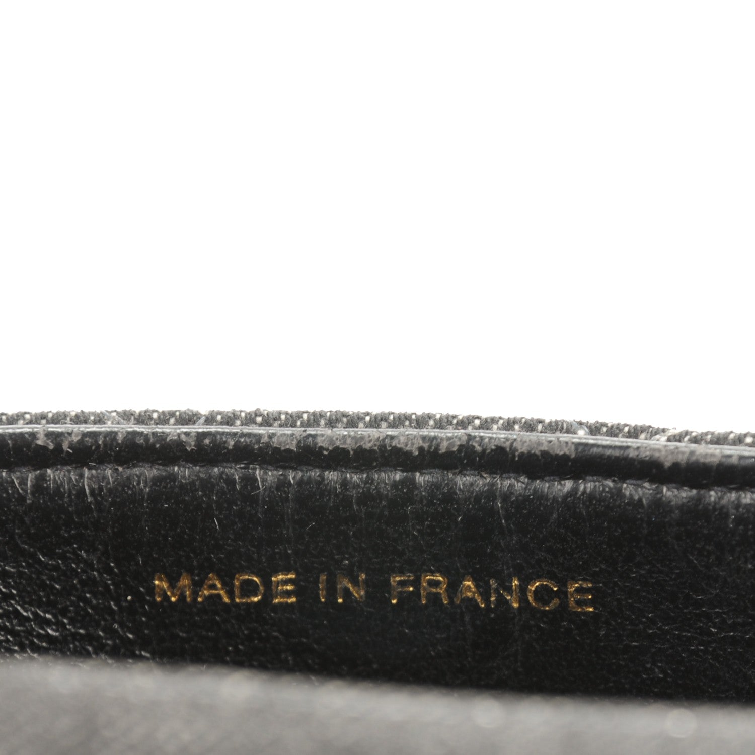 Chanel Denim Quilted Mini Square Flap Black 8 of 9