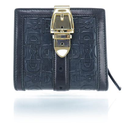 Gucci Horsebit Embossed Glam French Wallet 1 of 9