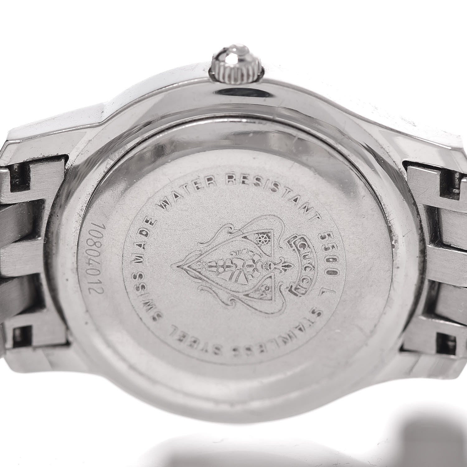 Gucci Stainless Steel 27mm 5500L Quartz Watch Grey 6 of 13