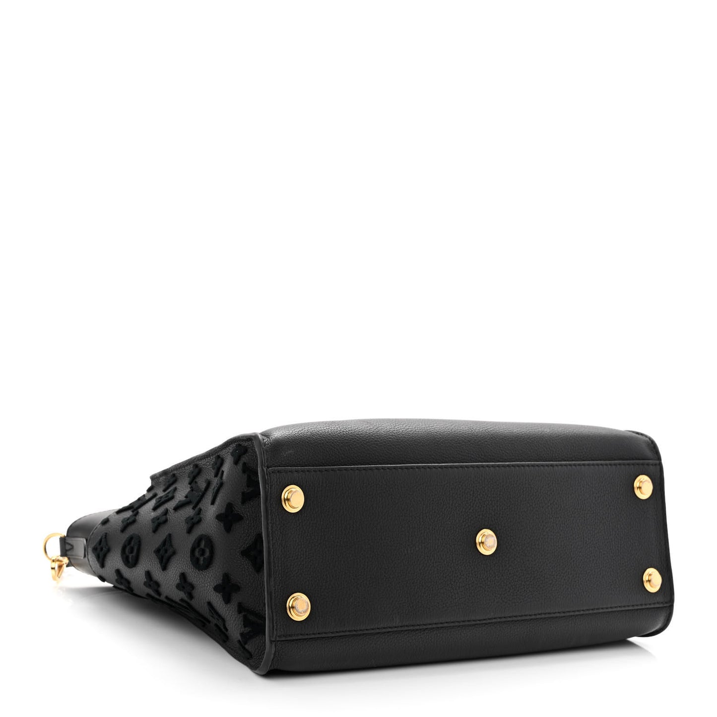 Calfskin Monogram Tufting On My Side Black