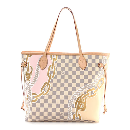 Louis Vuitton Damier Azur Nautical Neverfull MM 1 of 10