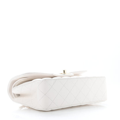 Chanel Caviar Quilted Small Double Flap White 4 of 10