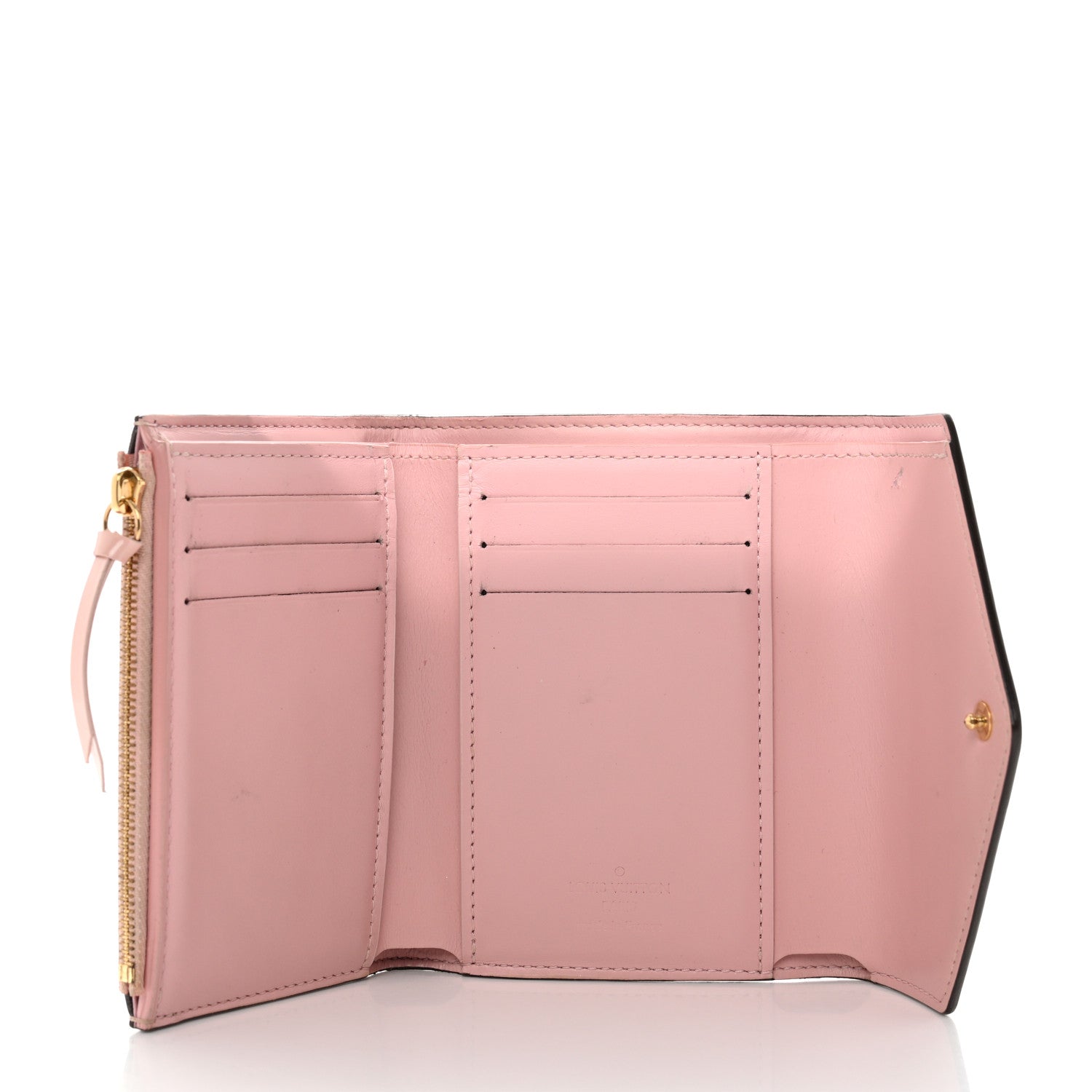 Louis Vuitton Vernis Victorine Wallet Rose Ballerine 5 of 9
