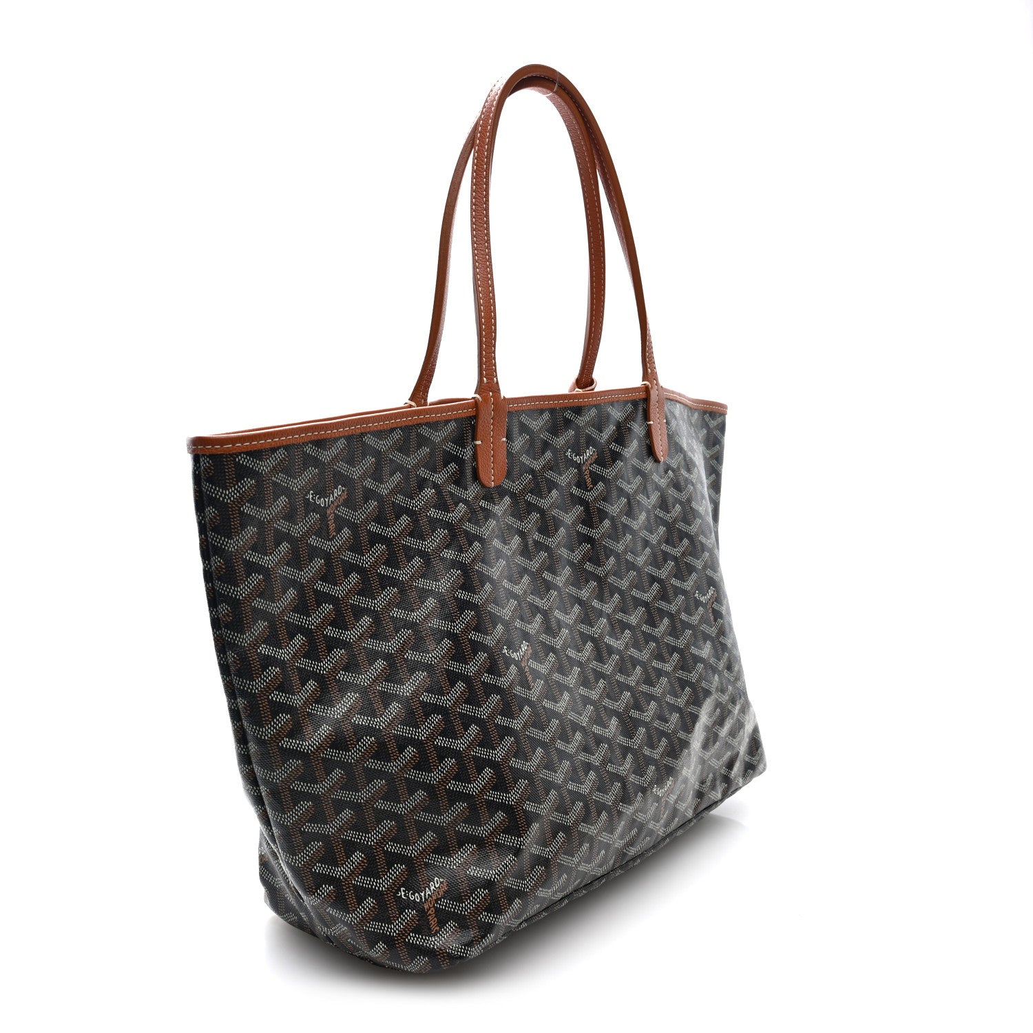 Goyard Goyardine Saint Louis PM Black Gold 4 of 12