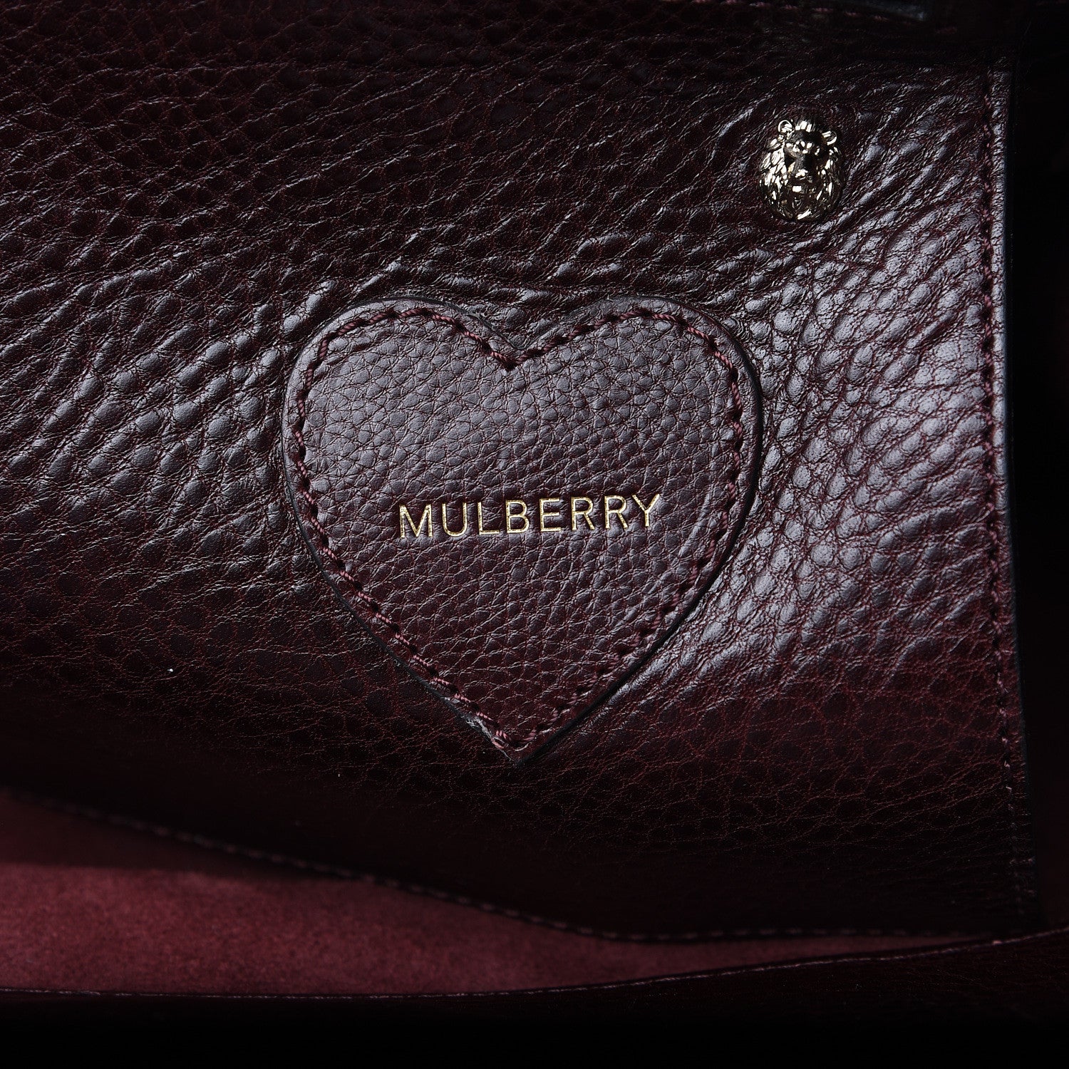Mulberry Natural Leather Cara Delevigne Convertible Satchel Oxblood 5 of 8