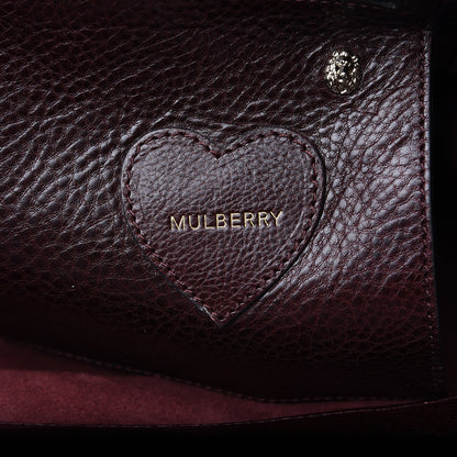 Mulberry Natural Leather Cara Delevigne Convertible Satchel Oxblood 5 of 8