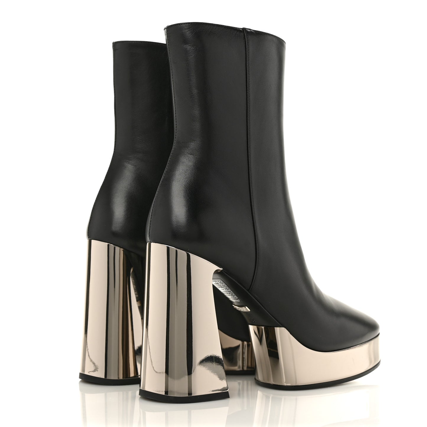 Malaga Kid Chrome Ankle Boots 39 Black