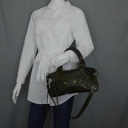 Balenciaga Chevre Classique First Olive Green 2 of 14