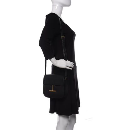 Tom Ford Calfskin Small T Clasp Tara Crossbody Bag Black 2 of 10