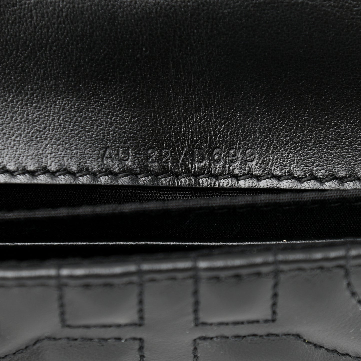 Calfskin Quilted Gancini Mini Bag Black