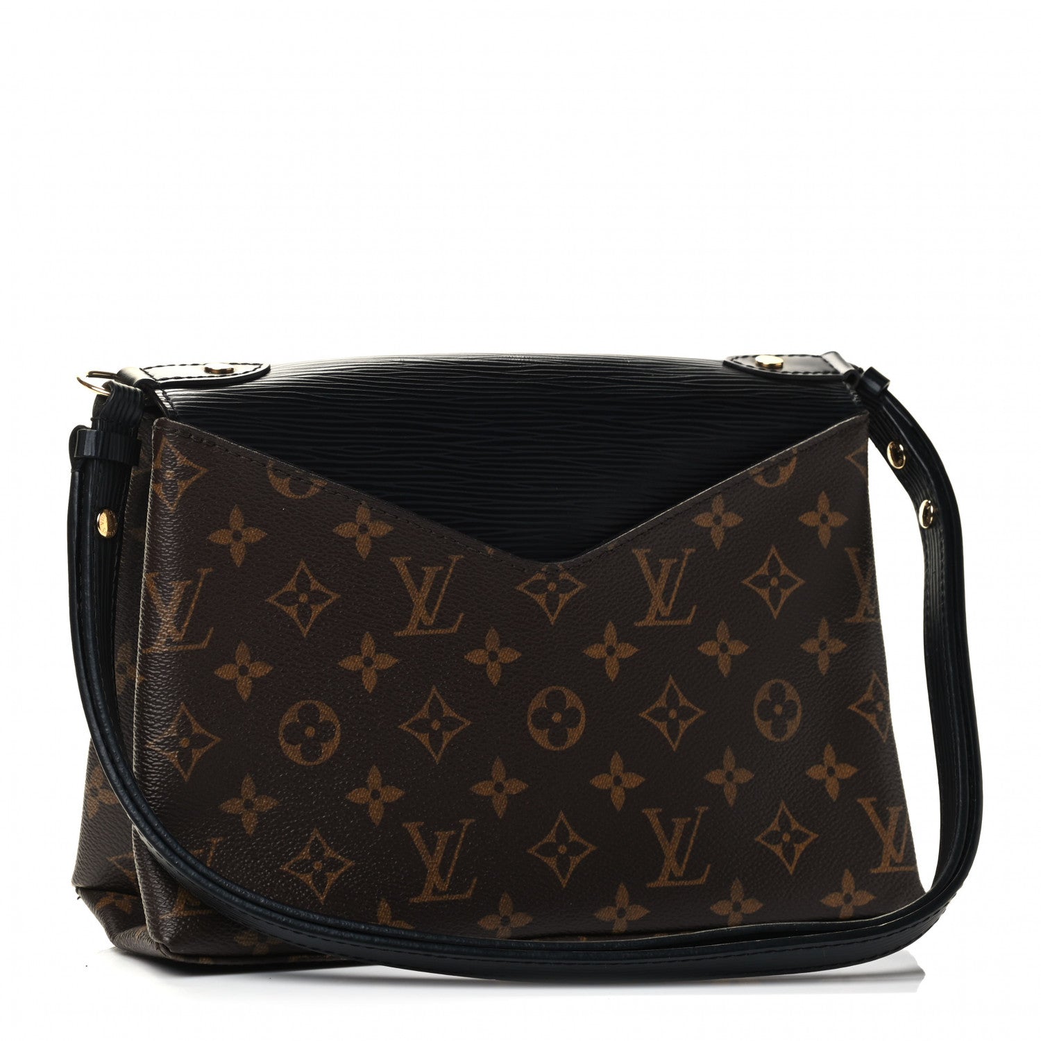 Louis Vuitton Epi Monogram Saint Michel Black 2 of 4