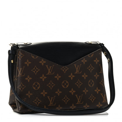 Louis Vuitton Epi Monogram Saint Michel Black 2 of 4
