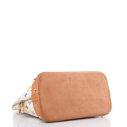 Louis Vuitton Monogram Multicolor Alma White 4 of 10