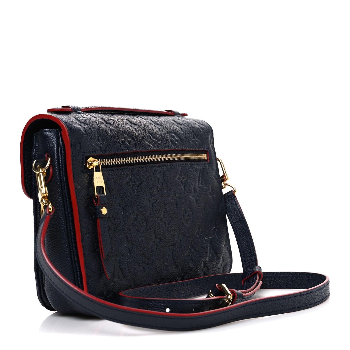 Empreinte Pochette Metis Marine Rouge Marine Rouge