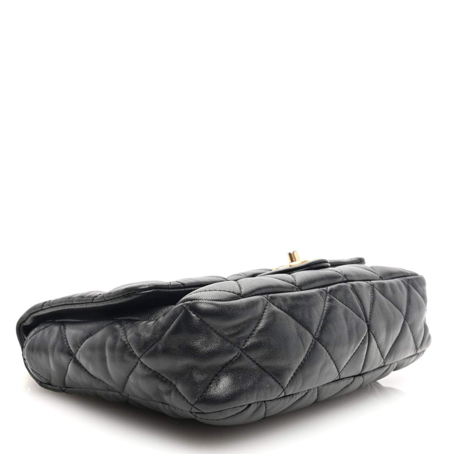 Chanel Lambskin Quilted Large CC Funky Town Flap Black 4 of 10