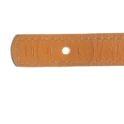 Hermes Tadelakt Looping Double Tour Bracelet Etoupe 4 of 7