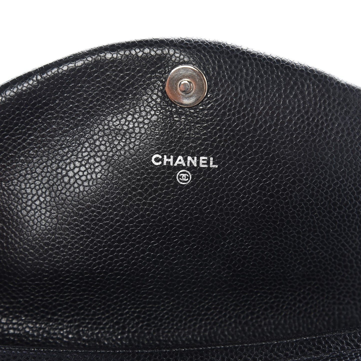 Caviar Half Moon Wallet On Chain WOC Black