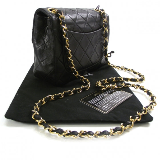 Chanel Lambskin Mini Flap Black 3 of 12