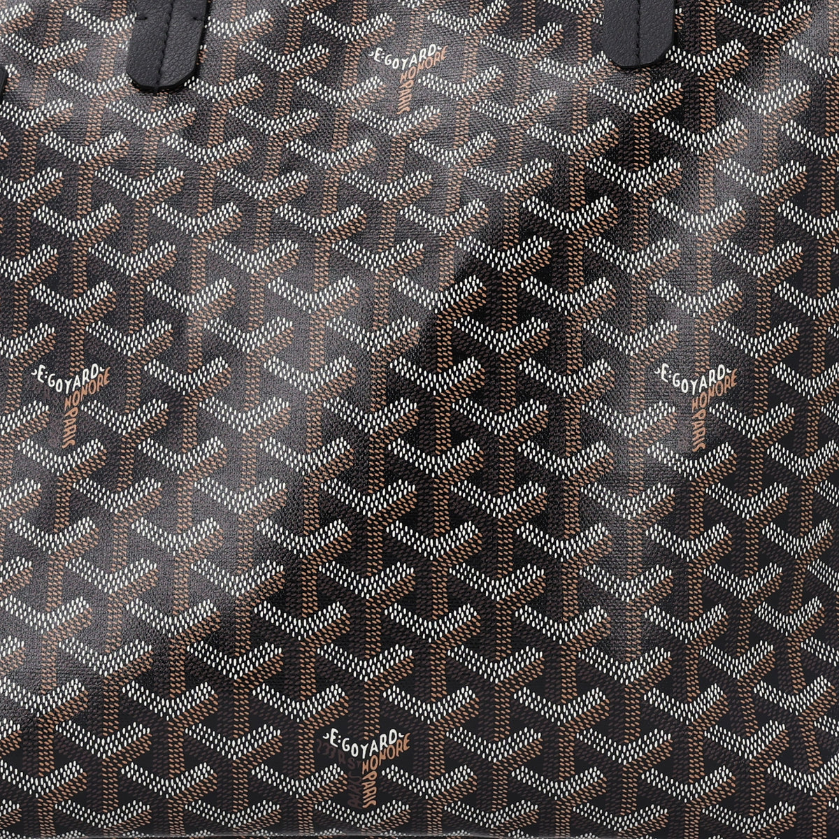 Goyardine Chien Gris Bag Black