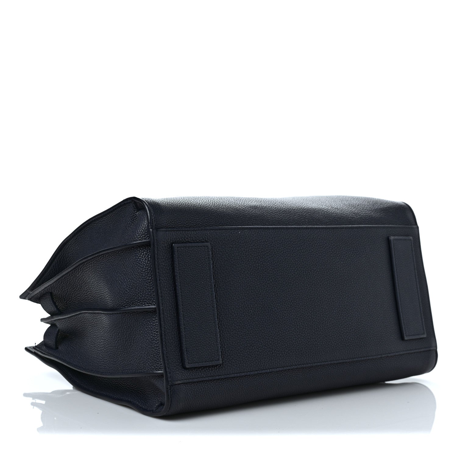 Saint Laurent Grained Calfskin Medium Souple Sac De Jour Navy 4 of 10