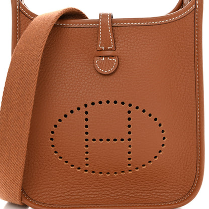Hermes Taurillon Maurice Evelyne TPM Gold 8 of 11