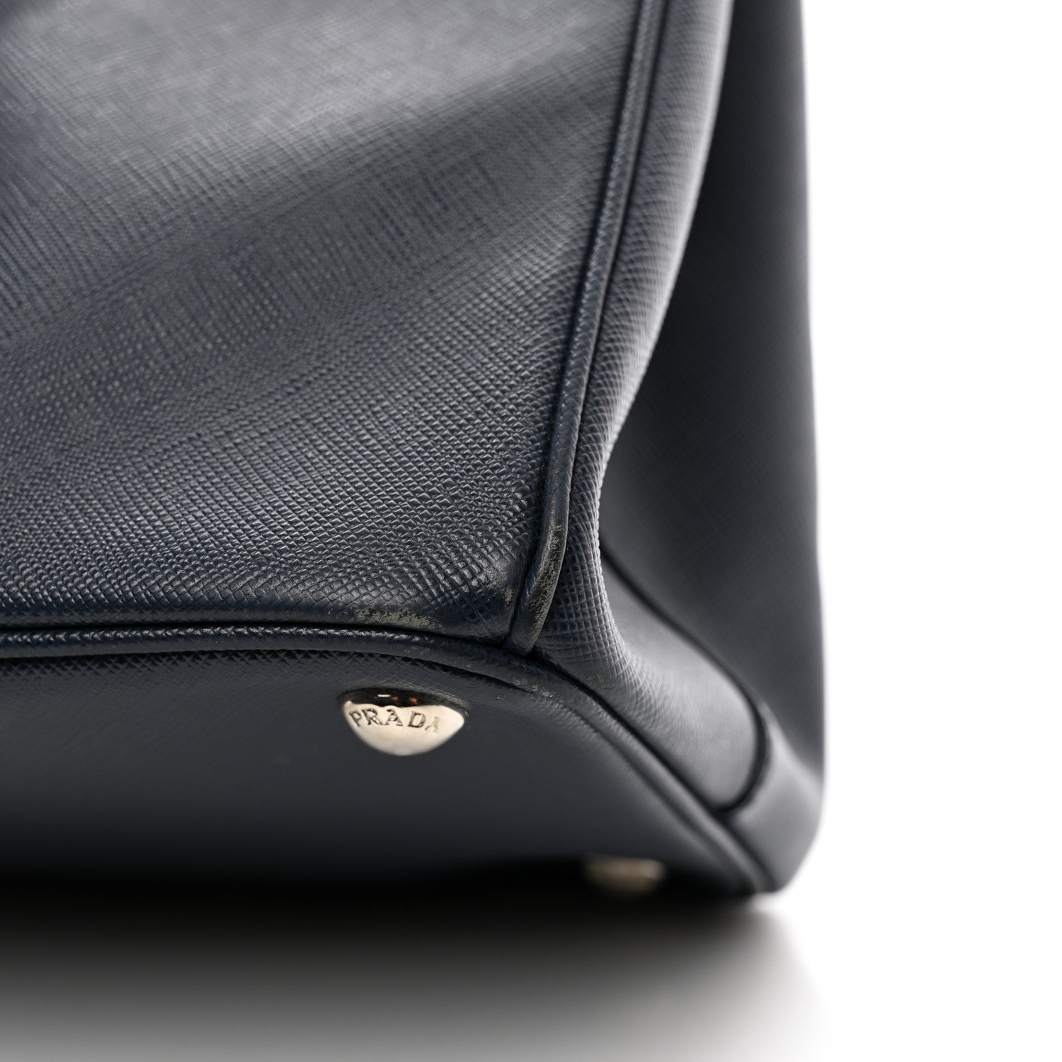 Prada Saffiano Medium Galleria Double Zip Tote Baltico 10 of 11