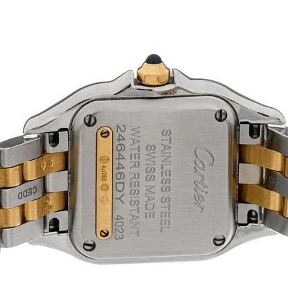 Cartier Stainless Steel 18K Yellow Gold 22mm Panthere Quartz Watch 4 of 5