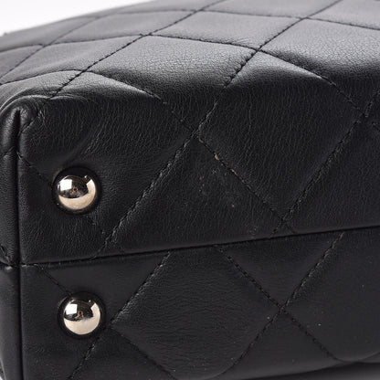 Chanel Calfskin Quilted In The Business North South Tote Black 11 of 15
