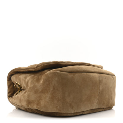 Saint Laurent Suede Matelasse Monogram Medium Jamie 4.3 Golden Leaf 4 of 10