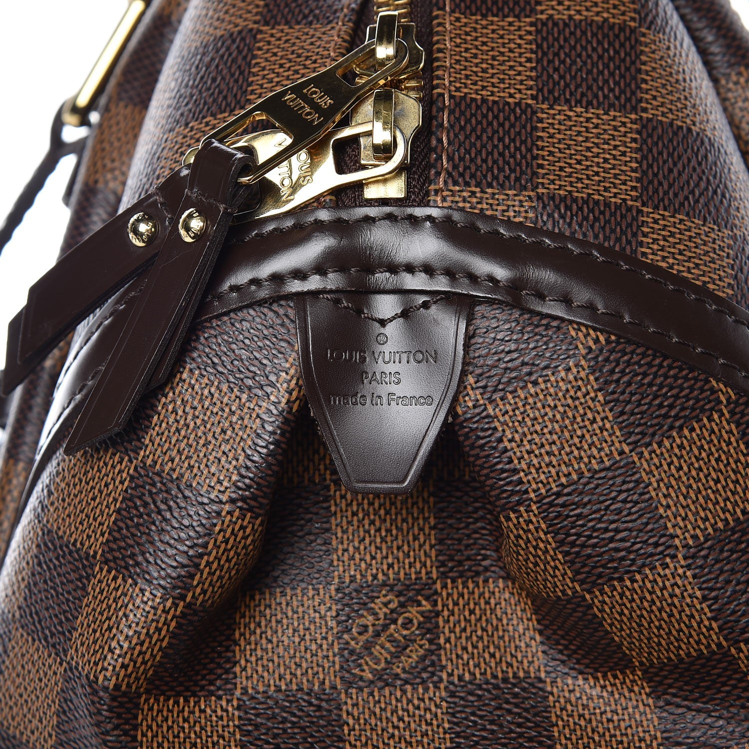 Louis Vuitton Damier Ebene Rivington PM 7 of 9
